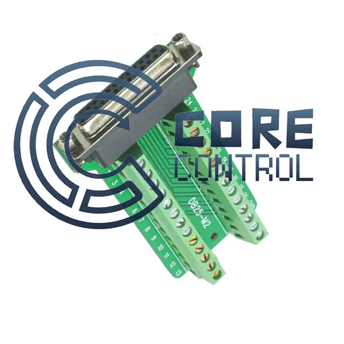 new 1PCS NEW DB25 Female 25Pin Plug Breakout PCB Board Terminals D-SUB Connector - Image 3 of 4