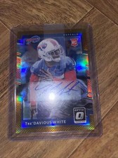 tredavious white signed rookie card