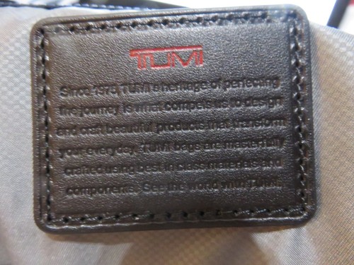 Tumi Alpha negro nailon balístico colgante viaje doble kit, nuevo con etiquetas - Imagen 4 de 9