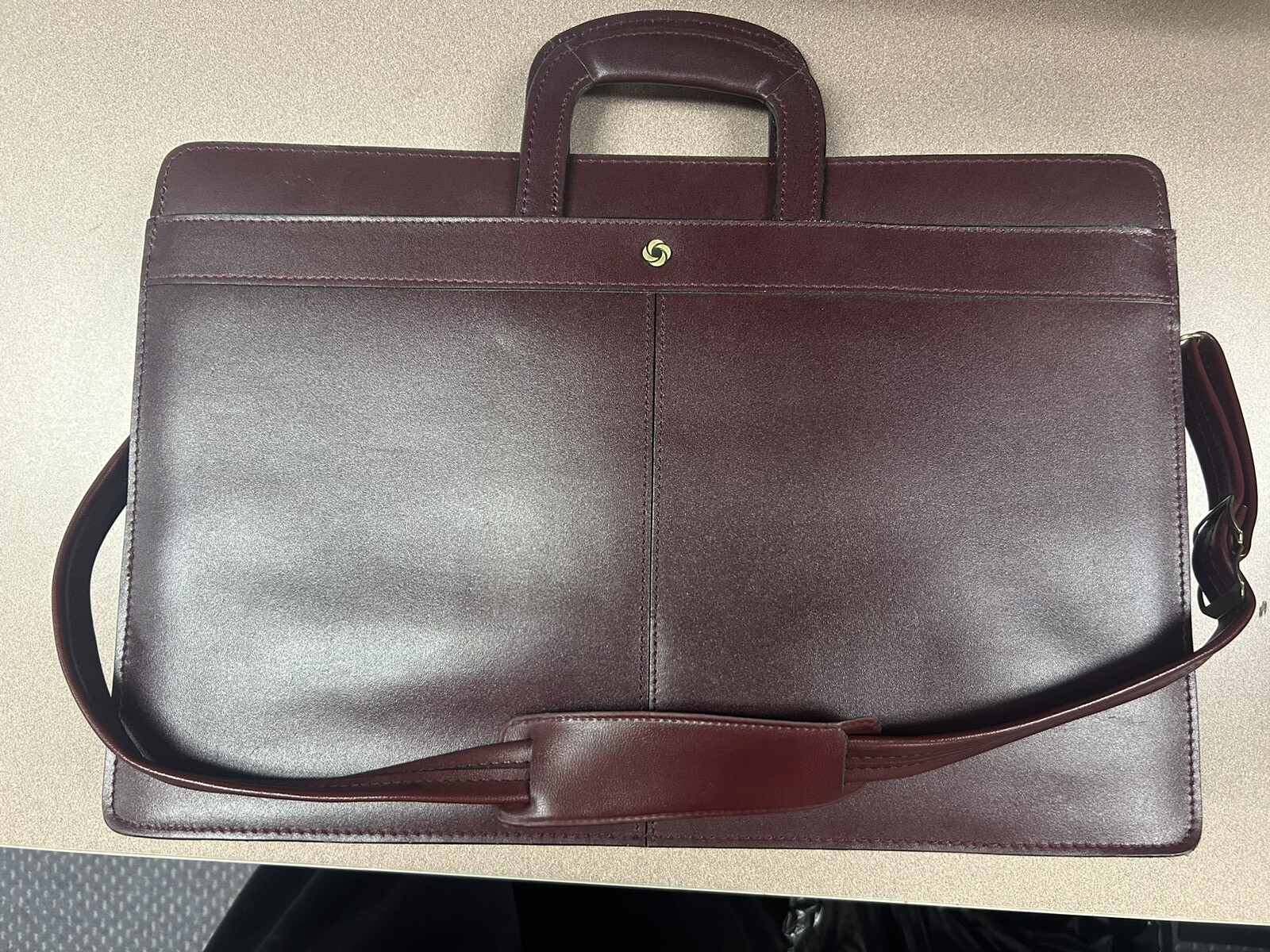 Samsonite Dignitary Document Bag 1986 Vintage - image 1