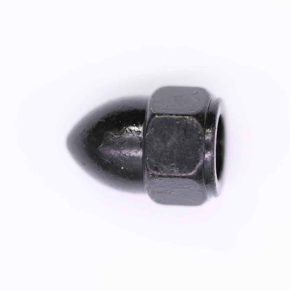 Acorn Nut (Gloss Black) Part Number - 8196 For Harley-Davidson | eBay