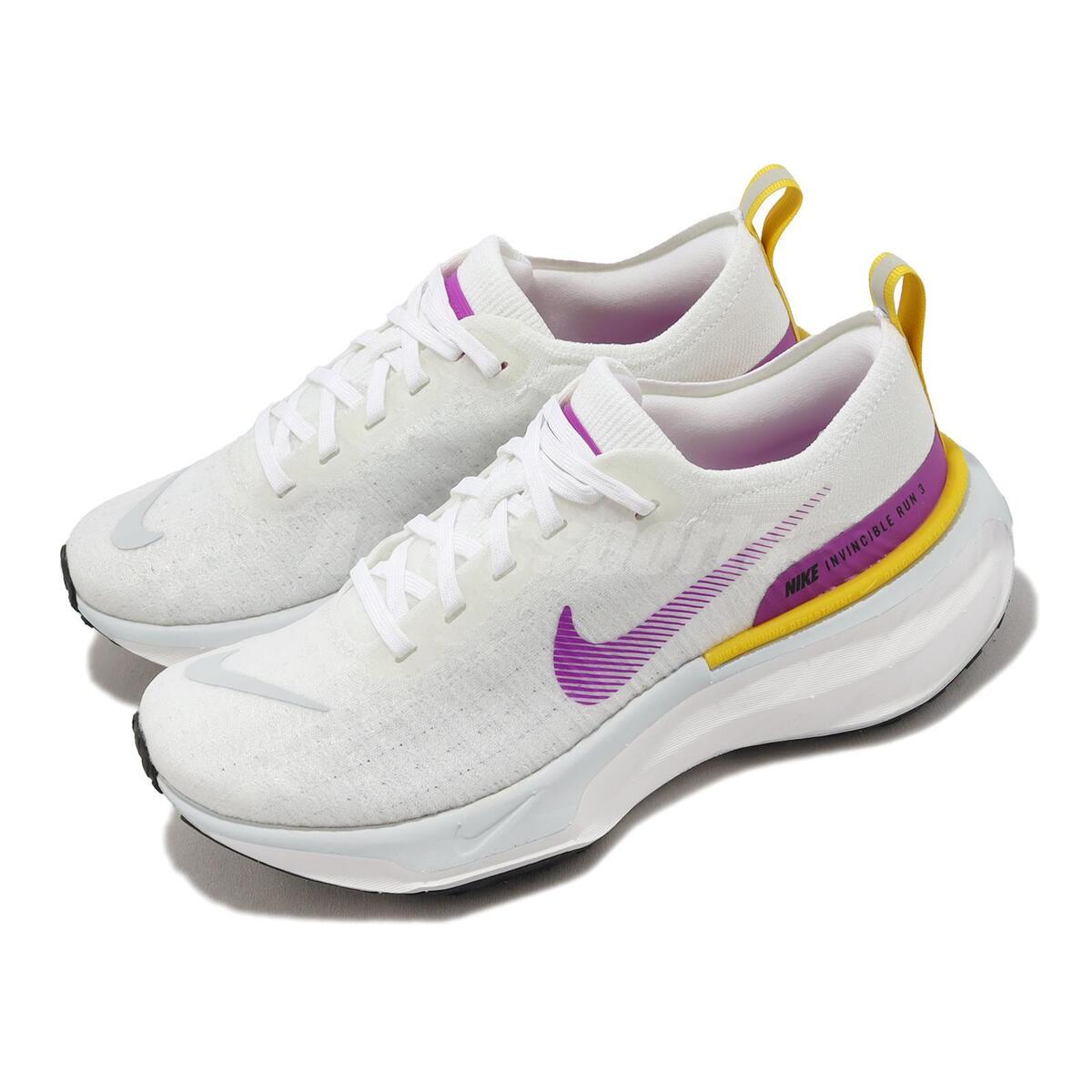 BUY Nike WMNS ZoomX Invincible Run Flyknit 3 White Vivid Purple