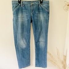 JFour Jeans Thia Skinny Caviglia Donna Taglia 32 Logo Made in Italy J4