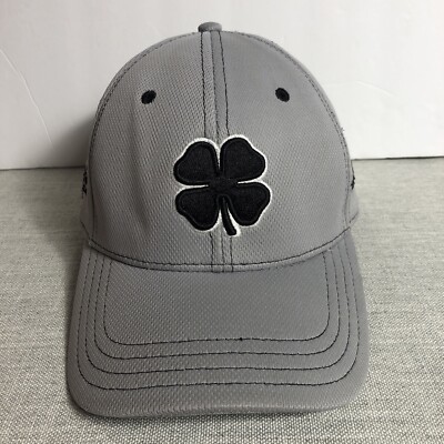 Black Clover Live Lucky Mens Size S/M Grey Black Stretch Golf