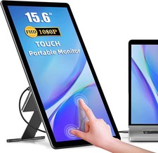 Unify y 15.6" Tragbarer Monitor Typ C Touch Screen 1080P FHD Für Laptop Computer