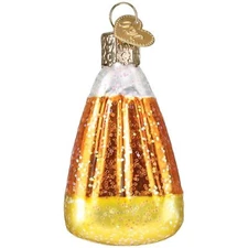 Old World Christmas Blown Glass Ornament for Tree, Candy Corn
