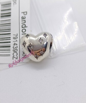 PANDORA Disney チャーム Pandora Disney Be Magical Charm Sterling Silver Clear CZ Authentic