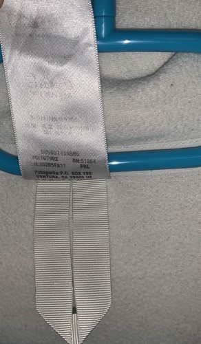 Patagonia maglione pile donna taglia small panna/bianco sporco full zip 2011 - Foto 6 di 10