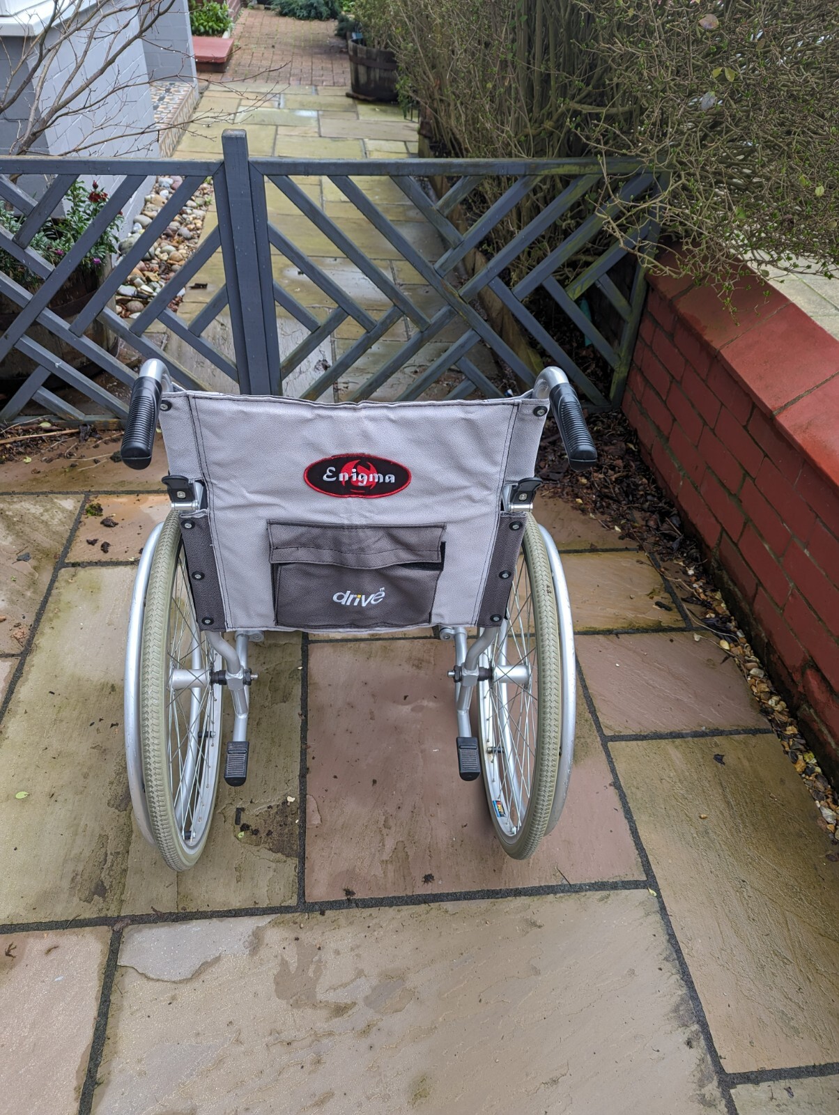 Enigma Ultra Lightweight Aluminium Self Propelled Wheelchair 17" or