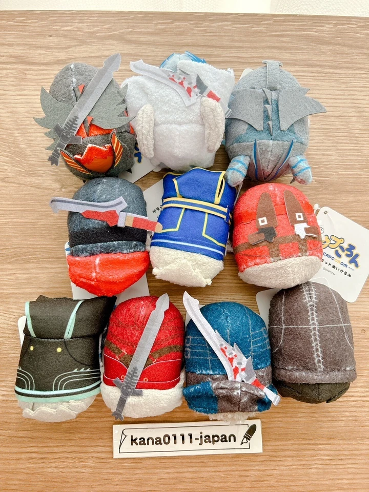 Devil May Cry capcorom mascota peluche Capcom conjunto de 10 tienda CAPCOM Japón Foto 4 de 4