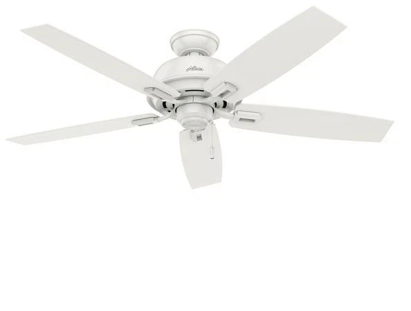 NEW 52 In Vintage Antique Electric Indoor White Speed Light Ceiling Fan 5 Blades - Image 3 of 4