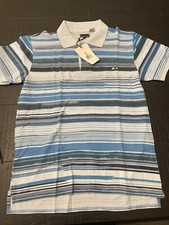 Oakley Time Line Polo Slim Fit Illusion Blue Size M new