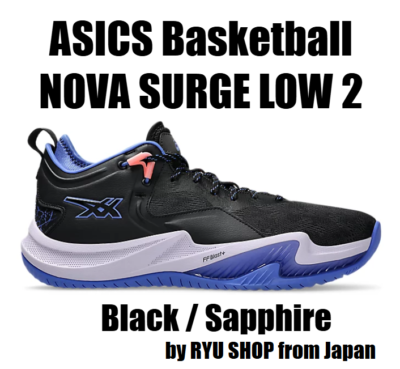 Size 11 - Asics Nova Surge 2 Low Black Sapphire for sale online | eBay