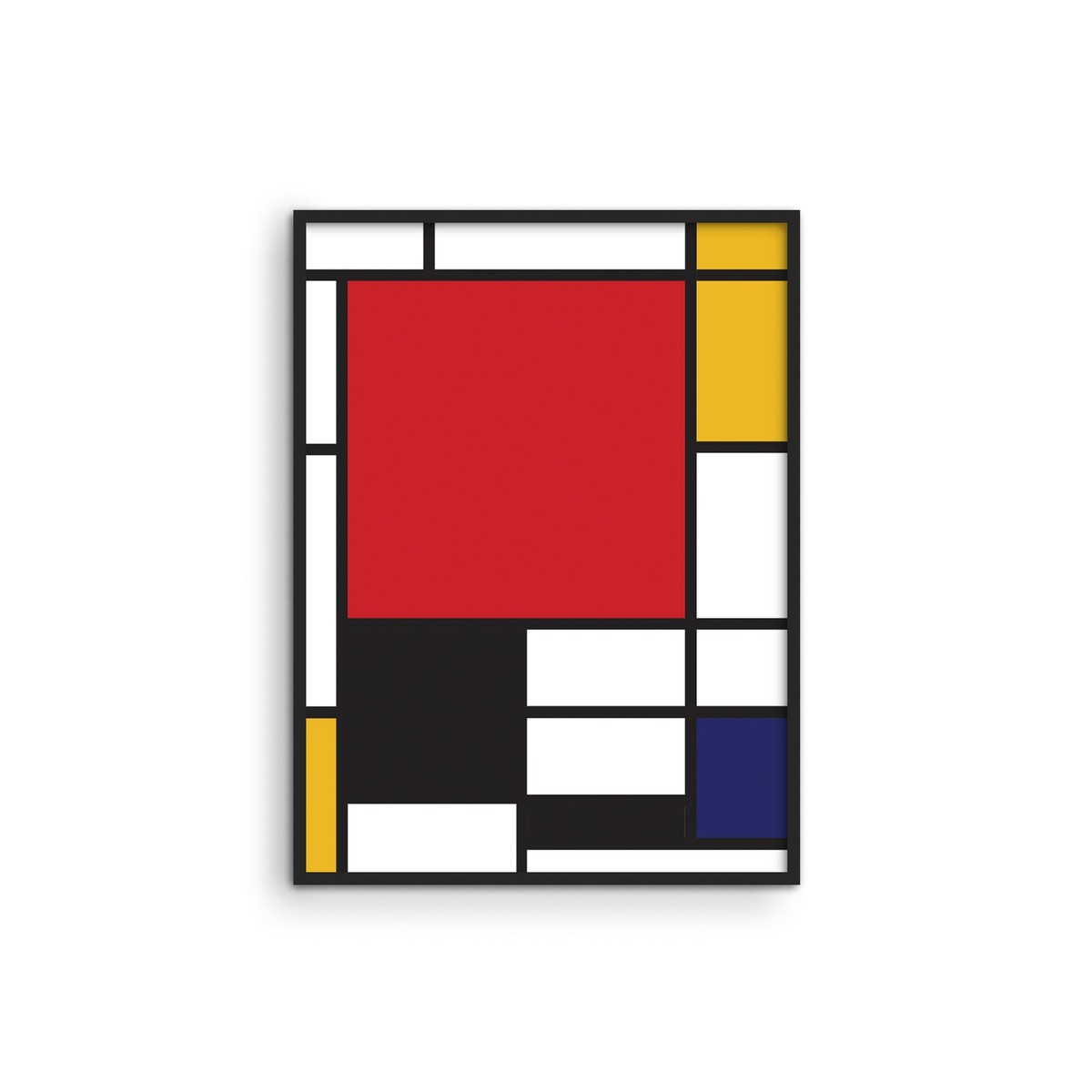 Piet Mondrian Print By Haus and Hues - Geometric Wall Art