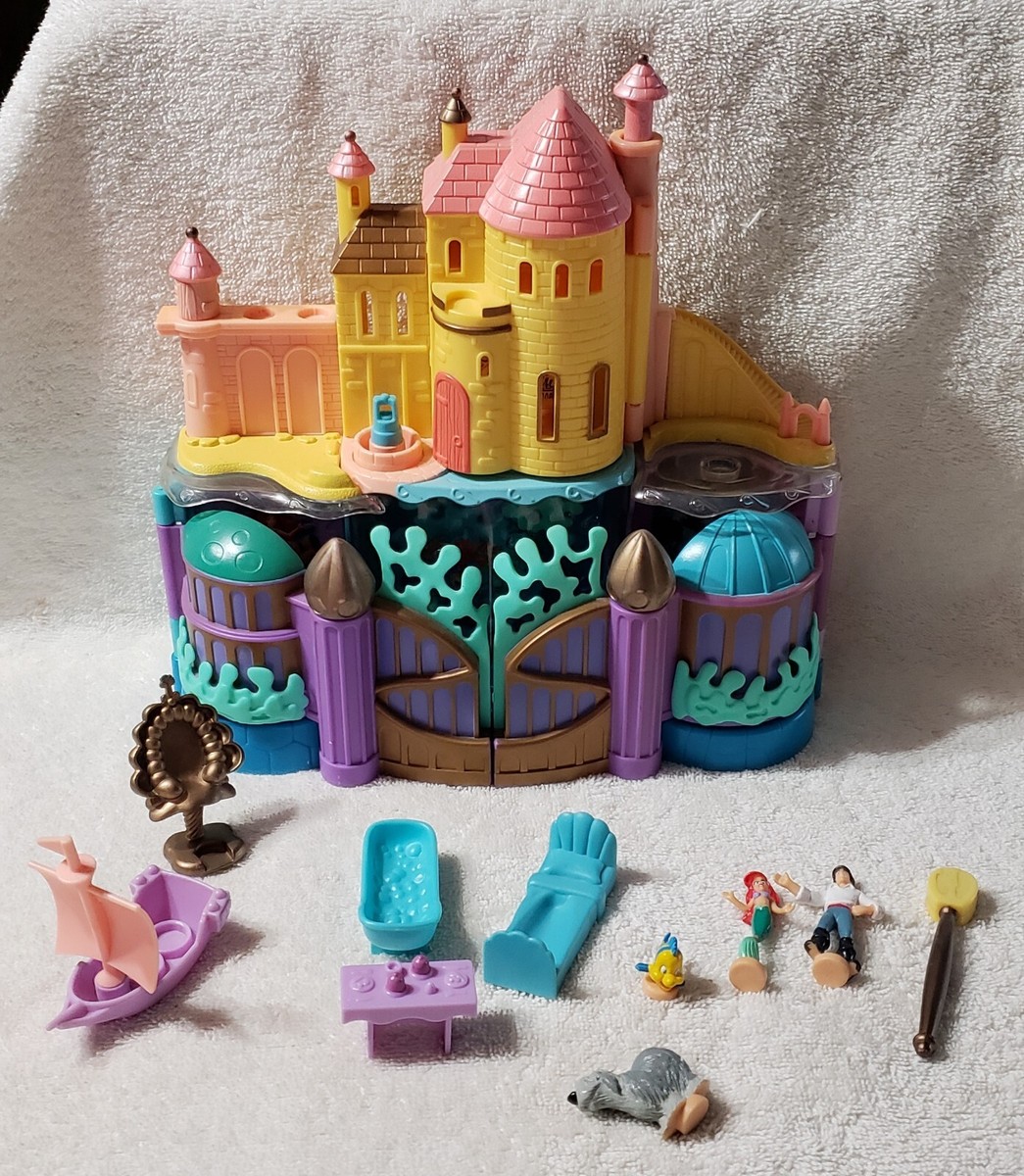 Disney Polly Pocket SWIMMING ARIEL MAGNETIC Playset