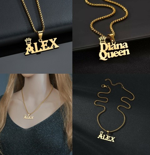 Personalized Name Pendant Necklace 