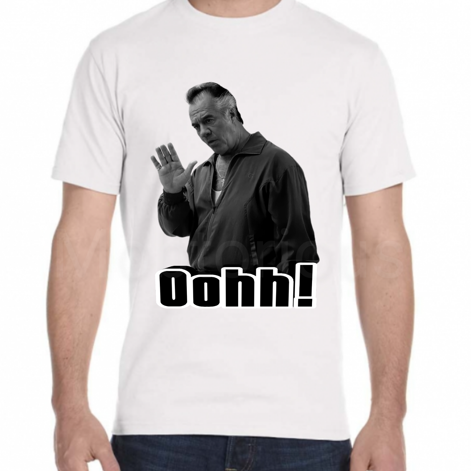 The Sopranos Shirt • Paulie "Walnuts" Gualtieri Oh TShirt • B&W