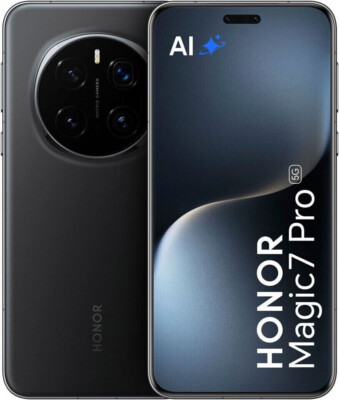 Honor Magic 7 Pro 5G PTP-N49 12GB 512GB Ohne Simlock Black Dual Sim AI NEU + OVP