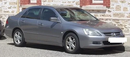 2x Black Roof Racks for Honda Accord  2004 - 2007 / Aerodynamic Cross bars - Picture 4 of 4