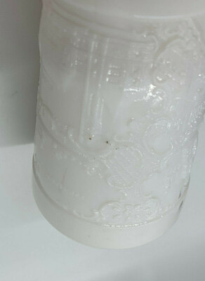 1904 St Louis Worlds Fair Tumbler White Milk Glass Louisiana Purchase  Exposition | eBay
