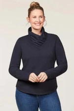 EQL By Kerrits Weekender Wrap Neck Top CLOSEOUT