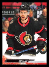 Artem Zub #130 2022-23 Upper Deck Ottawa Senators