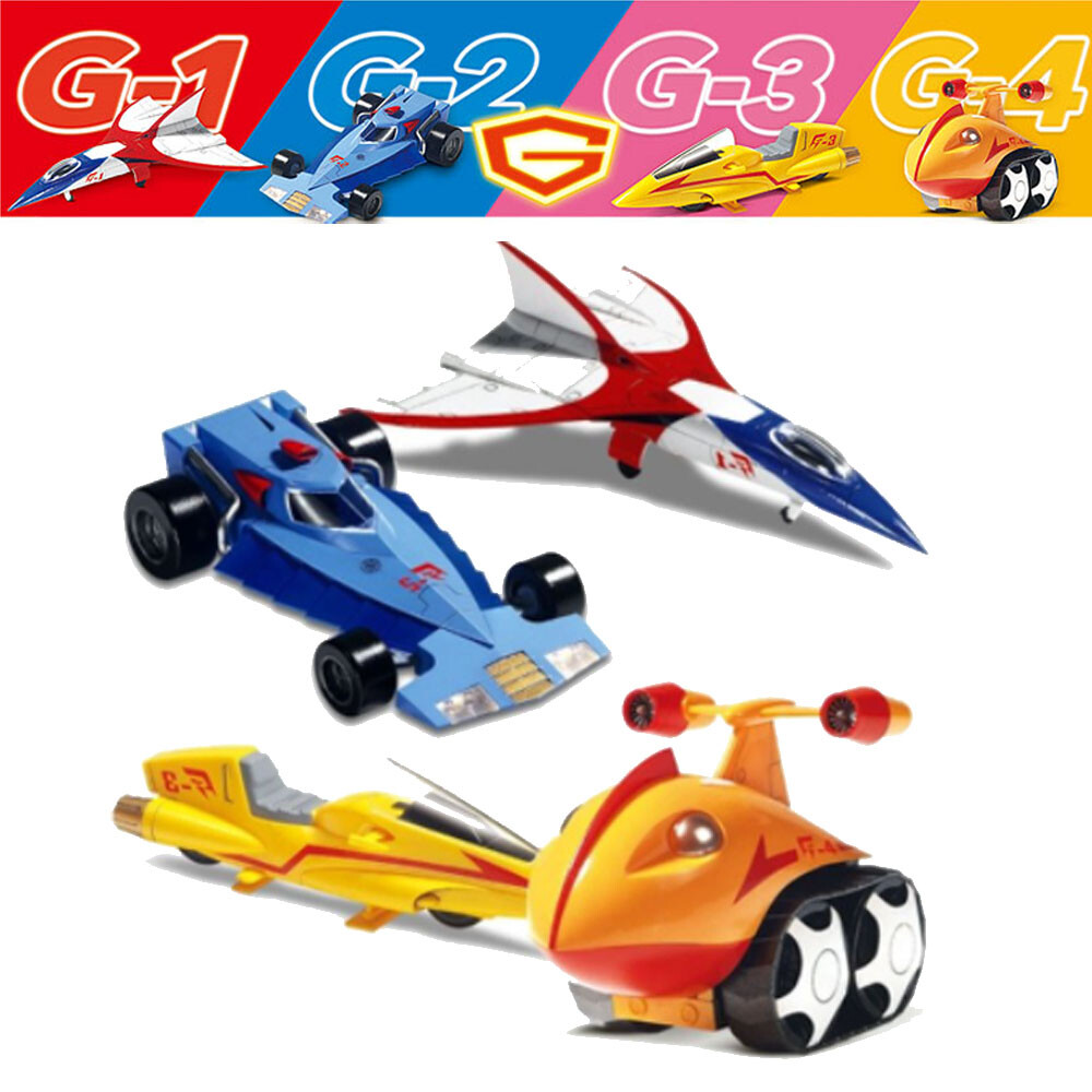 Express] Academy #15793 Gatchaman G MECA Vehicle 4ea Full Set