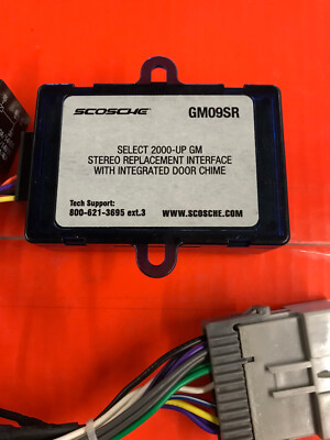 ちゃーんページ　SCO-325/CD Scosche Stereo Interface Replacement w/Warning Chime for 2000-Up