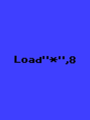 1  Stk.C64 Commodore 64 Load  Sticker Aufkleber Retro X-Box , Auto ect. in black