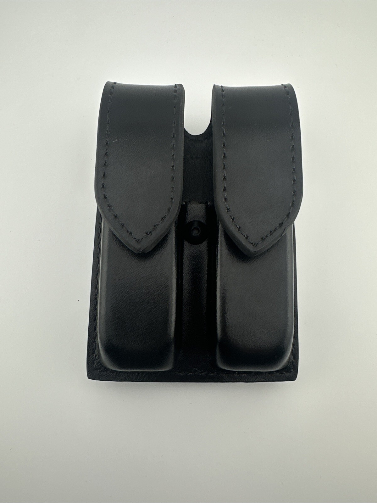 Safariland Double Magazine Holster Pouch Plain Black Model 77 Hk P2000. 1 .-image