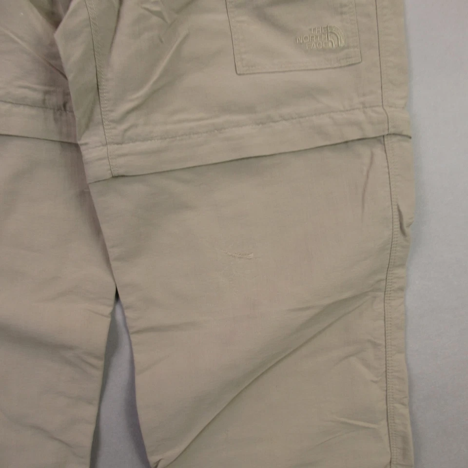 Pantalones North Face Mujer 6 Largos Ligeros Pierna Recta Exterior Cremallera Piernas Foto 2 de 4