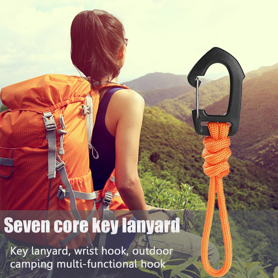 Seven-core Umbrella Rope Braid Rope Key Ring Outdoor Camping Sports ...