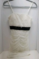 Hailey Logan Black White Lace Mini Dress Back Zipper | Woman's Size 5