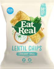 Image of Eat Real Lentil Chips - Creamy Dill 40g