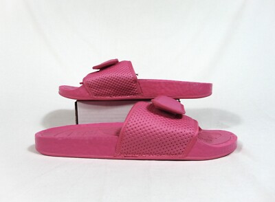 Adidas x Pharrell Williams Chancletas HU Boost Pink Slides  display picture 2