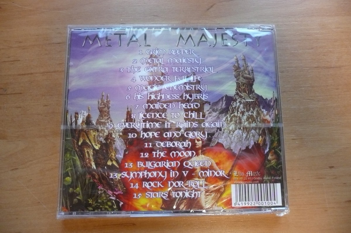 CD METAL MAJESTY - THIS IS NOT A DRILL / LION MUSIC 2004 SS