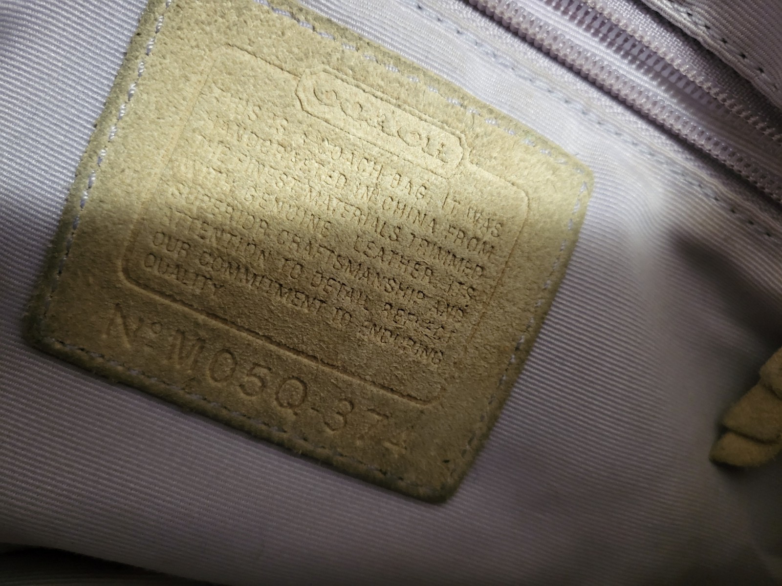 Coach Hampton patchwork hobo shoulder bag gold ha… - image 5