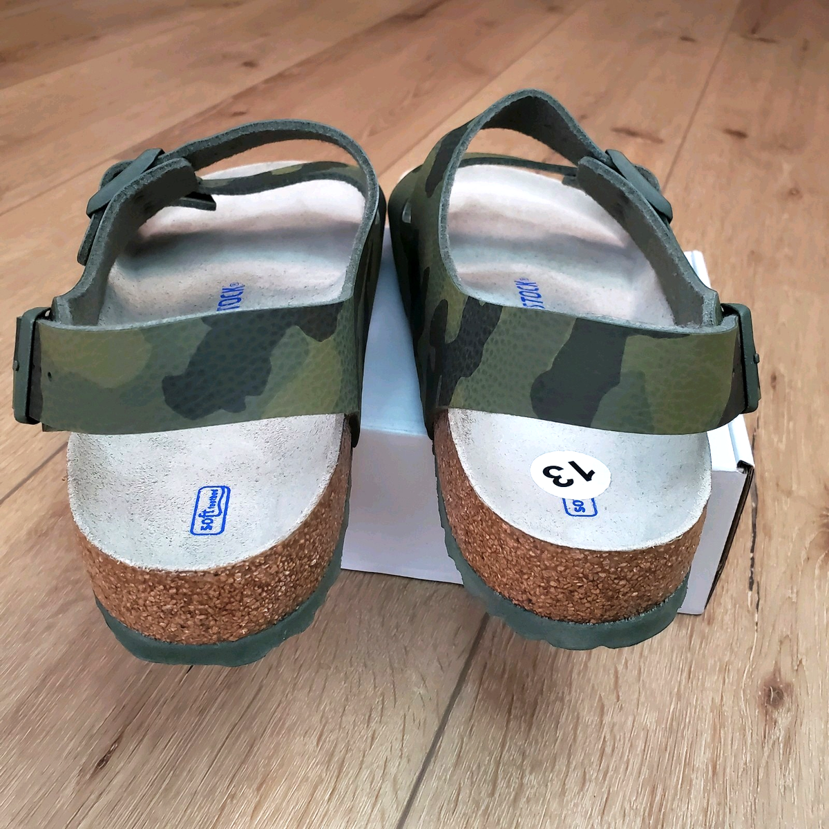 Birkenstock Mens Size 13 Sandals Milano Soft Footbed Birko  display picture 1