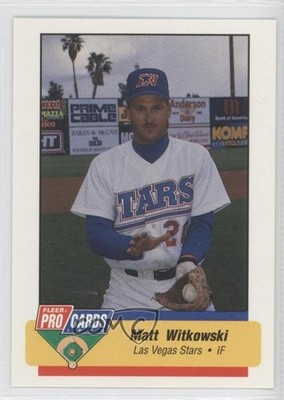 1994 Fleer ProCards Minor League Matt Witkowski #878 0f4