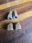 Used antique bicycle Monark Super DOMED AXLE NUTS front NEW DEPARTURE Acorn Set