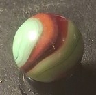 Vintage Akro Agate Corkscrew Mint 31/32" Red and Green Very Nice HTF — photo 5