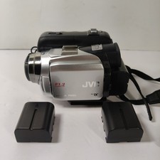 JVC GR-DF550U MiniDV Camcorder x3 Batteries NO CHARGER