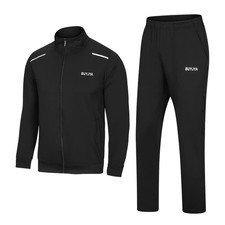 Men's Sweatsuits Tracksuits Set Sports Full Zip Casual Jackets Pants Jogging ...