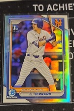 2024 Bowman Draft - Chrome Eli Serrano #BDC-163 Refractor (RC)
