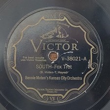 78 RPM Benny Moten's Kansas City Orchestra 