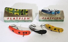 5 Helin Tackle Flatfish Baits for Casting or Trolling
