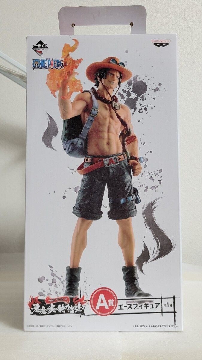 Figura de ONE PIECE Portgas D Ace Ichiban Kuji Las Frutas del Diablo A...