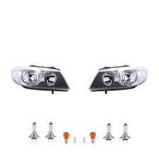 Scheinwerfer Set Halogen Front passend für BMW 3 E90 E91 05-08 Leuchtmittel L R