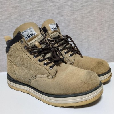 visvim beige suede boots