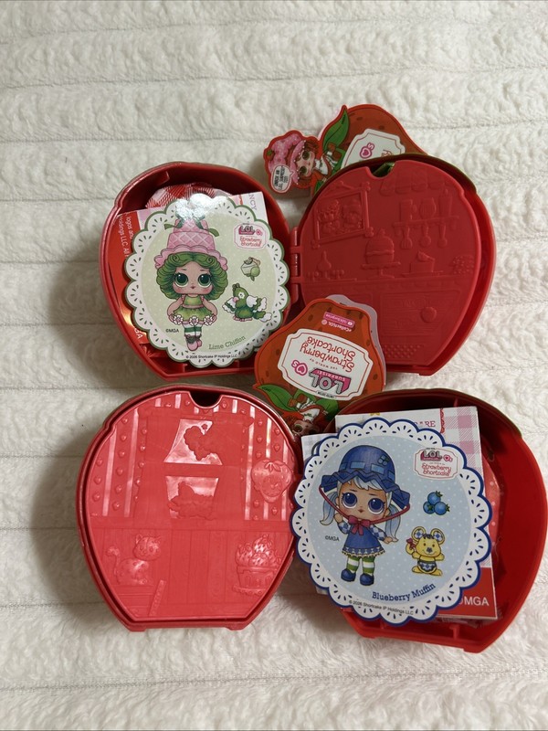 Lot of 2 LOL Strawberry Shortcake Dolls